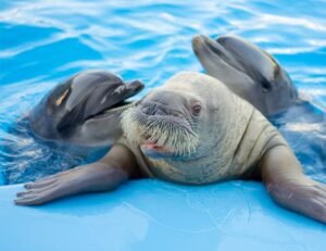 Makady: Dolphin SHOW | Walruses & Seal Show | Ticket with Hotel Transfers