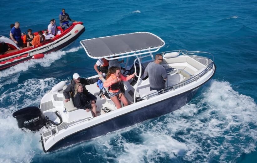 Hurghada: Private Speedboat to Orange/Paradise/Nemo Island with Snorkeling & Lunch